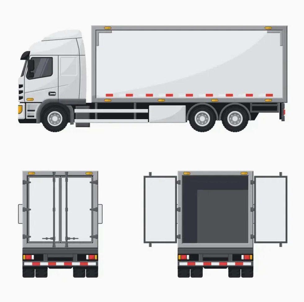 All-Aluminum Dry Truck body