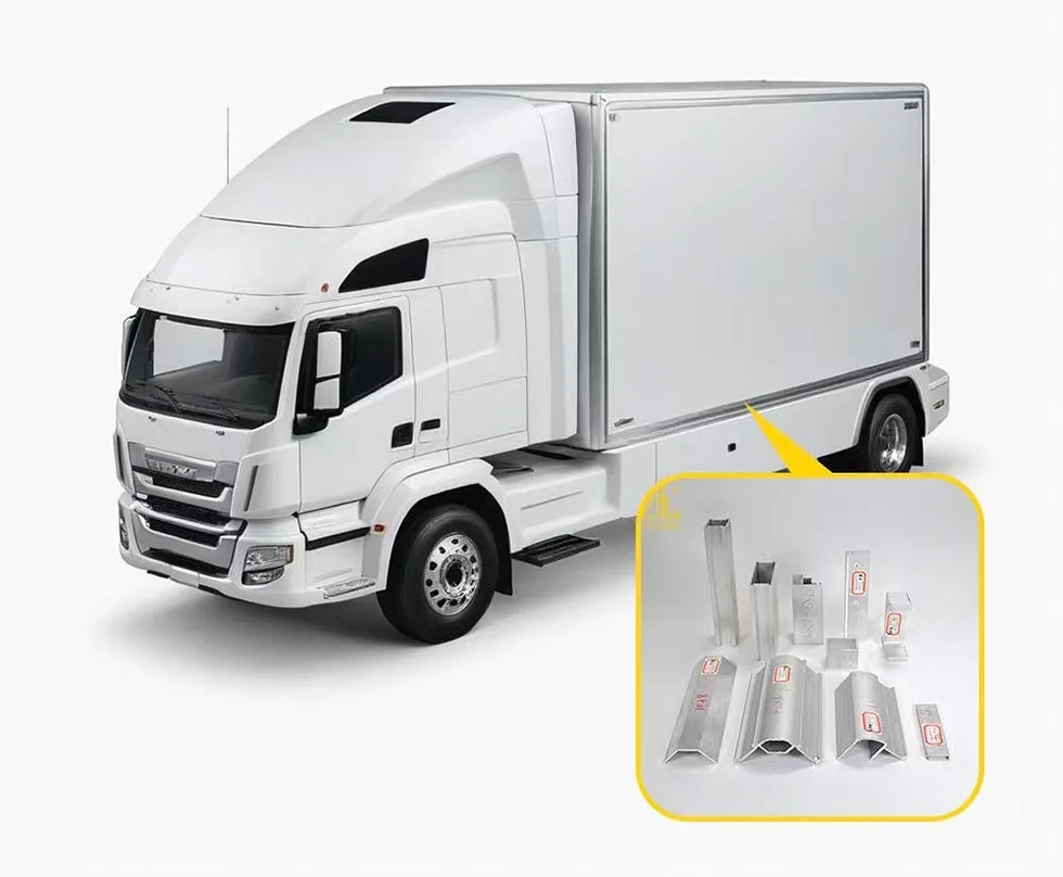 Aluminum Alloy Trim profile for Truck